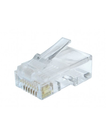 Gembird LC-8P8C-002 100 conector RJ-45 Transparente