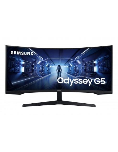 Samsung Odyssey C34G55TWWP pantalla para PC 86,4 cm (34") 3440 x 1440 Pixeles UltraWide Dual Quad HD LED Negro