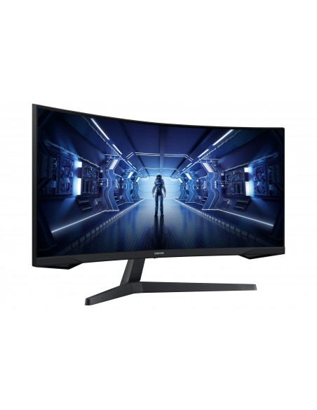 Samsung Odyssey C34G55TWWP pantalla para PC 86,4 cm (34") 3440 x 1440 Pixeles UltraWide Dual Quad HD LED Negro