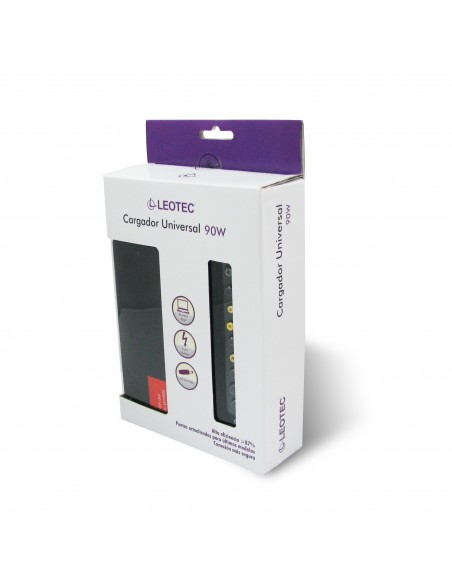 Leotec cargador universal para portátiles de 90W