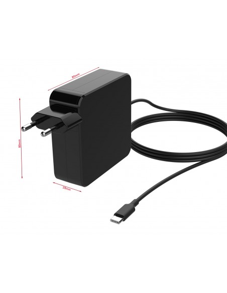 Leotec Cargador Notebook 90W Type-C