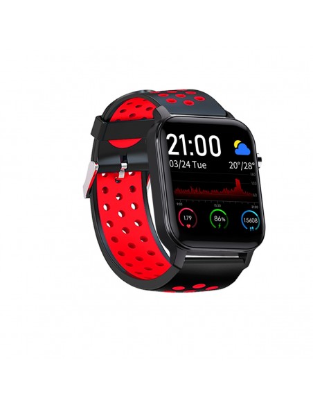 Leotec Smartwatch MultiSport Bip 2 Plus Rojo