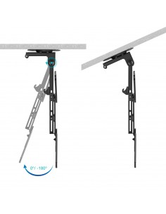 TooQ Soporte de Techo para Pantallas 23"-55", Negro 2