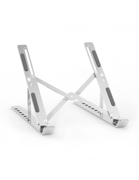 AISENS Soporte de Sobremesa Ajustable para Portatil   Tablet, Plata