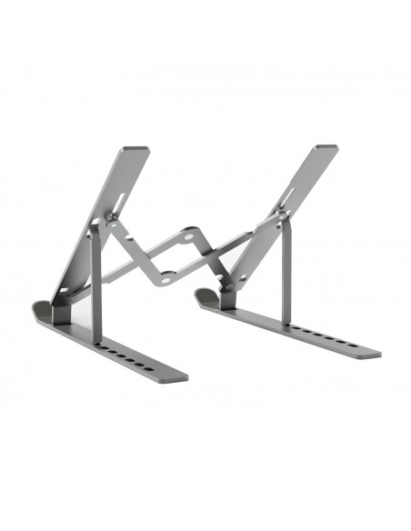 AISENS Soporte de Sobremesa Ajustable para Portatil   Tablet, Gris