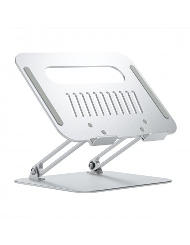 AISENS Soporte de Sobremesa XL 10-17 Ajustable para Portatil   Tablet, Plata