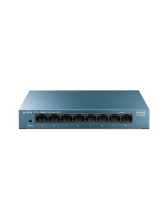 TP-Link LS108G switch No administrado Gigabit Ethernet (10 100 1000) Azul