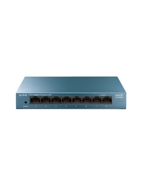 TP-Link LS108G switch No administrado Gigabit Ethernet (10 100 1000) Azul