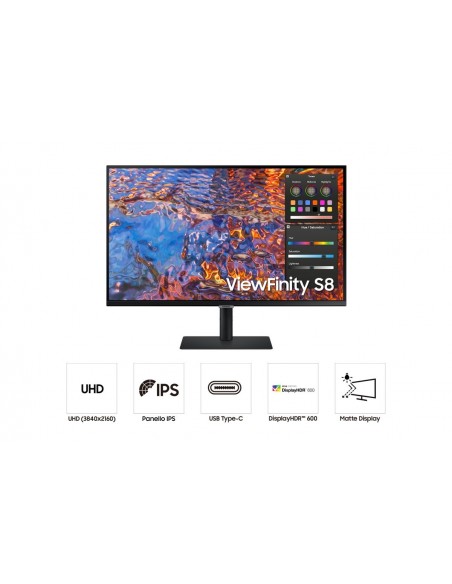 Samsung LS32B800PXU pantalla para PC 81,3 cm (32") 3840 x 2160 Pixeles 4K Ultra HD IPS Negro