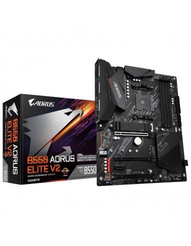 Gigabyte B550 AORUS ELITE V2 placa base AMD B550 Zócalo AM4 ATX