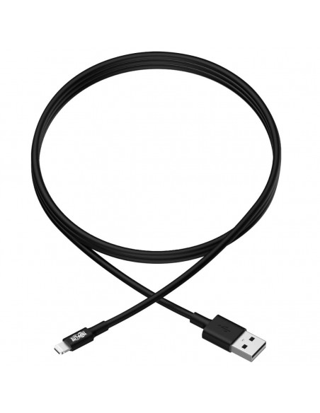 Tripp Lite M100-003-BK Cable de Sincronización y Carga USB A a Lightning, Certificado MFi - Negro, M M, USB 2.0, 0.91 m [3 pies]