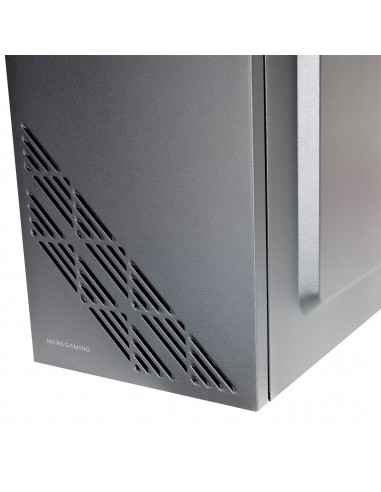 Mars Gaming MC100 Caja PC ATX Ventilador 90mm FRGB Convect-Cool Negro