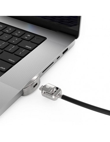 Compulocks MBPR16LDG02KL cable antirrobo Negro, Plata