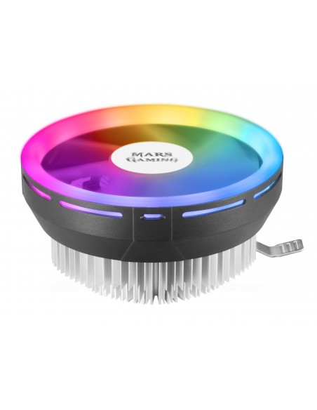 Mars Gaming MCPU120 Disipador CPU RGB TDP 120W Silencioso PWM Perfil Bajo Negro Mars Gaming MCPU120 Disipador CPU RGB TDP 120W Silencioso PWM Perfil Bajo Negro