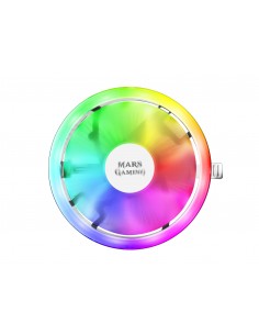 Mars Gaming MCPU120 Disipador CPU RGB TDP 120W Silencioso PWM Perfil Bajo Negro 2