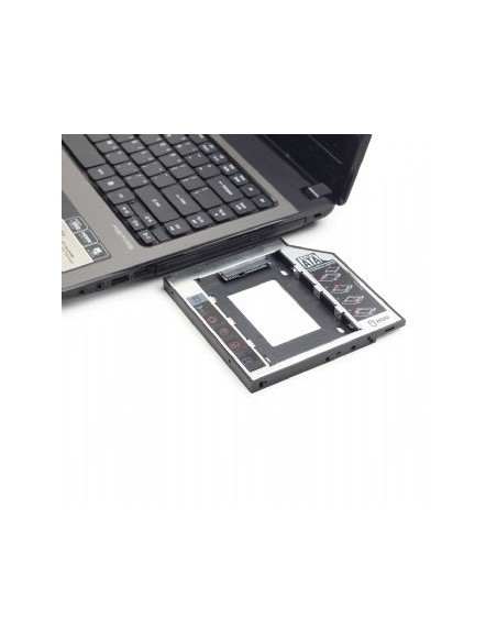 Gembird MF-95-01 panel bahía disco duro 13,3 cm (5.25") Panel de control