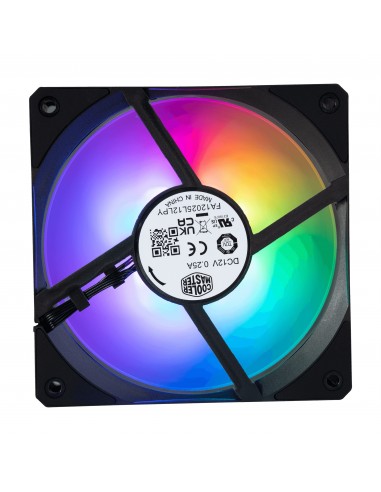 Cooler Master Mobius 120P ARGB Carcasa del ordenador Ventilador Negro