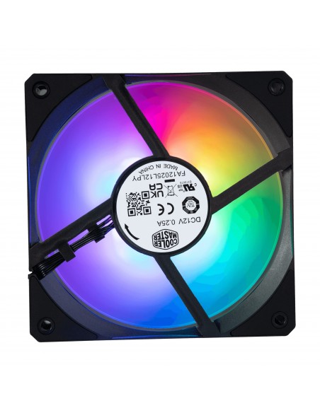 Cooler Master Mobius 120P ARGB Carcasa del ordenador Ventilador Negro