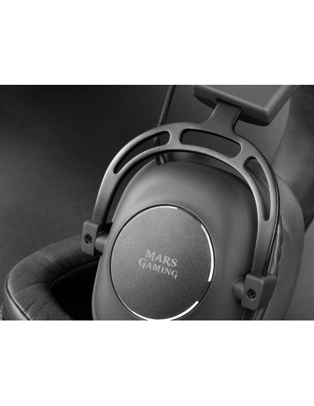 Mars Gaming MH6 auricular y casco Auriculares Alámbrico Diadema Juego Negro