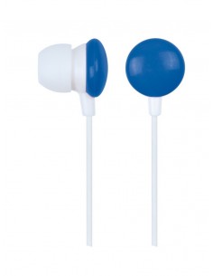 Gembird MHP-EP-001-B auricular y casco Auriculares Alámbrico Dentro de oído Música Azul, Blanco