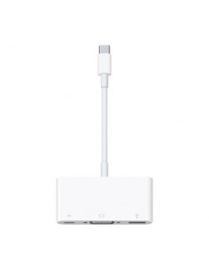 Apple MJ1L2ZM A?ES base para portátil y replicador de puertos Alámbrico USB 3.2 Gen 1 (3.1 Gen 1) Type-C Blanco