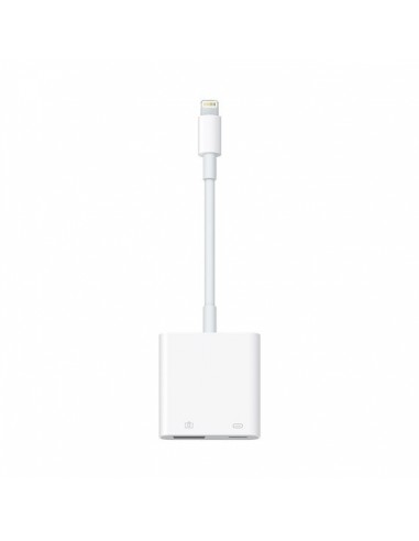 Apple MK0W2ZM A?ES cambiador de género para cable Lightning USB A Blanco
