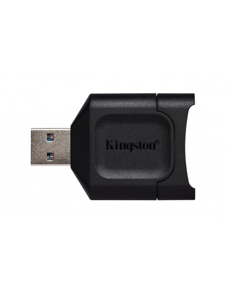 Kingston Technology MobileLite Plus lector de tarjeta USB 3.2 Gen 1 (3.1 Gen 1) Type-A Negro Kingston Technology MobileLite Plus lector de tarjeta USB 3.2 Gen 1 (3.1 Gen 1) Type-A Negro