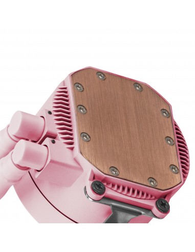 Mars Gaming ML-ONE120 Rosa Refrigeración Líquida CPU TDP 200W Espejo Infinito Ventilador FRGB Silencioso Multisocket Universal