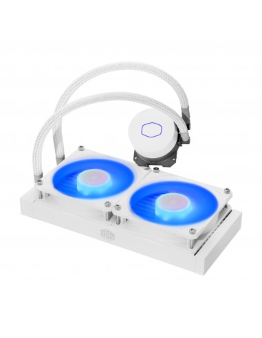 Cooler Master MasterLiquid ML240L V2 RGB White Edition Placa base Sistema de refrigeración líquida todo en uno 12 cm Blanco