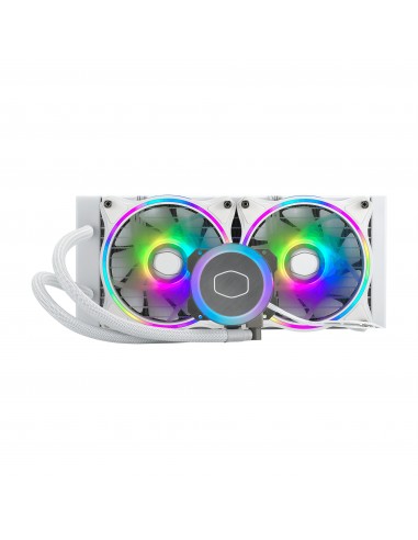 Cooler Master MasterLiquid ML240 Illusion White Edition Procesador Sistema de refrigeración líquida todo en uno Blanco