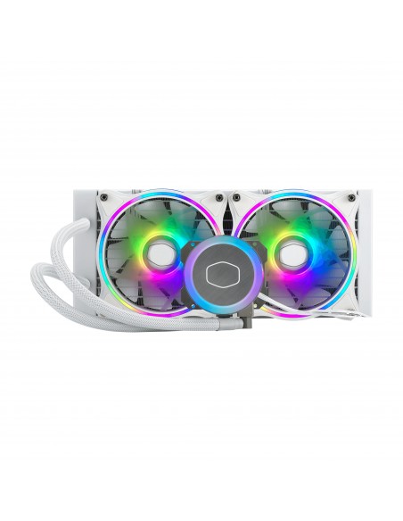 Cooler Master MasterLiquid ML240 Illusion White Edition Procesador Sistema de refrigeración líquida todo en uno Blanco