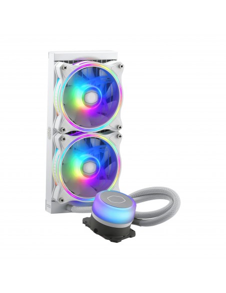 Cooler Master MasterLiquid ML240 Illusion White Edition Procesador Sistema de refrigeración líquida todo en uno Blanco