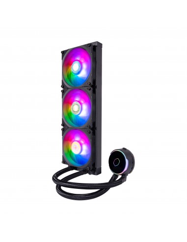 Cooler Master MasterLiquid PL360 Flux Procesador Kit de refrigeración líquida 12 cm Negro