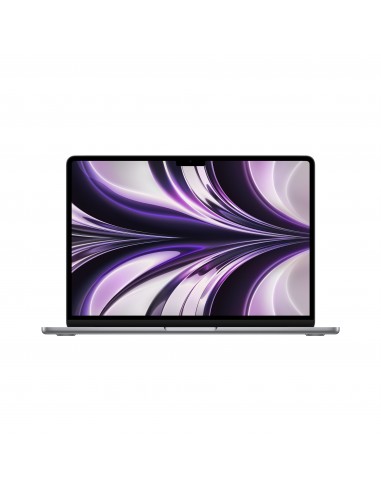 Apple MacBook Air Portátil 34,5 cm (13.6") Apple M M2 8 GB 512 GB SSD Wi-Fi 6 (802.11ax) macOS Monterey Gris