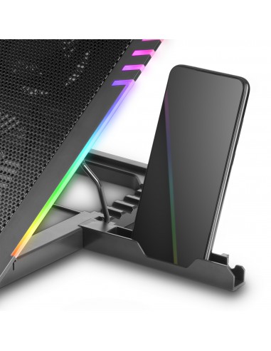 Mars Gaming MNBC5 soporte para ordenador portátil Negro 48,3 cm (19")