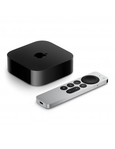 Apple TV 4K Negro, Plata 4K Ultra HD 64 GB Wifi