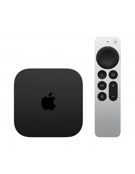 Apple TV 4K Negro, Plata 4K Ultra HD 64 GB Wifi