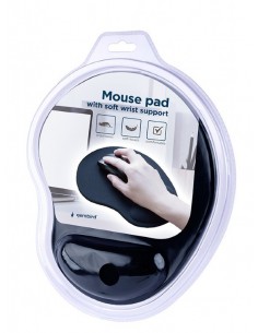 Gembird MP-ERGO-01 alfombrilla para ratón Negro 2