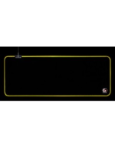 Gembird MP-GAMELED-L alfombrilla para ratón Alfombrilla de ratón para juegos Negro 2