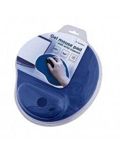 Gembird MP-GEL-B alfombrilla para ratón Azul 2