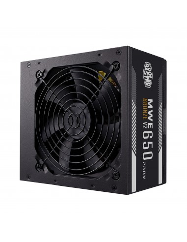 Cooler Master MWE 650 Bronze 230V V2 unidad de fuente de alimentación 650 W 24-pin ATX ATX Negro