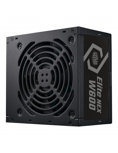 Cooler Master Elite NEX White 230V 600 unidad de fuente de alimentación 600 W 24-pin ATX ATX Negro