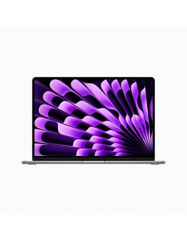 Apple MacBook Air Portátil 38,9 cm (15.3") Apple M M2 8 GB 256 GB SSD Wi-Fi 6 (802.11ax) macOS Ventura Gris
