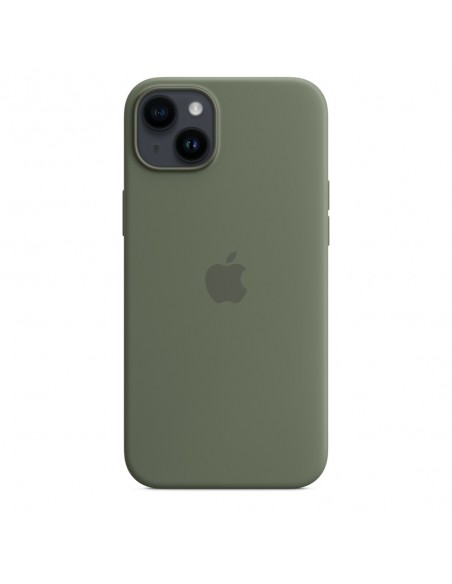 Apple Funda de silicona con MagSafe para el iPhone 14 Plus - Verde oliva