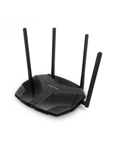 Mercusys MR80X router inalámbrico Gigabit Ethernet Doble banda (2,4 GHz   5 GHz) Negro
