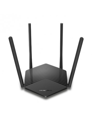 Mercusys MR60X router inalámbrico Gigabit Ethernet Doble banda (2,4 GHz   5 GHz) Negro