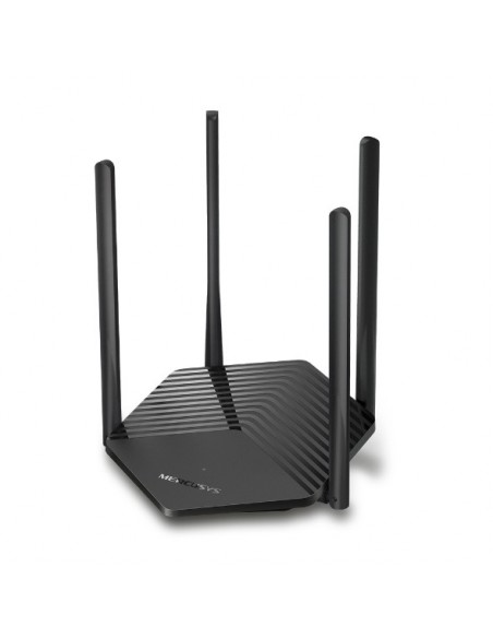 Mercusys MR60X router inalámbrico Gigabit Ethernet Doble banda (2,4 GHz   5 GHz) Negro