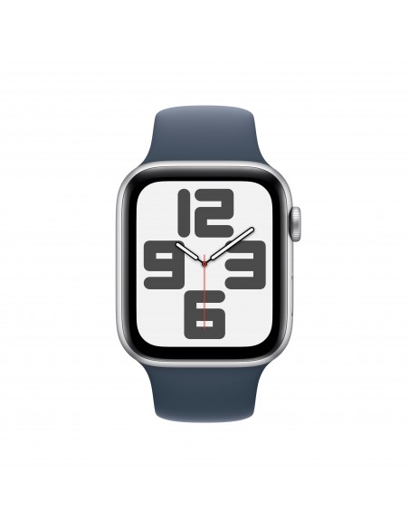 Apple Watch SE OLED 44 mm Digital 368 x 448 Pixeles Pantalla táctil 4G Plata Wifi GPS (satélite)