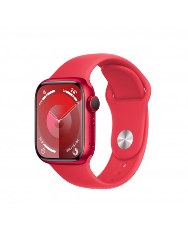 Apple Watch Series 9 41 mm Digital 352 x 430 Pixeles Pantalla táctil 4G Rojo Wifi GPS (satélite)