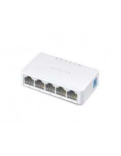 Mercusys MS105 switch No administrado Fast Ethernet (10 100) Blanco